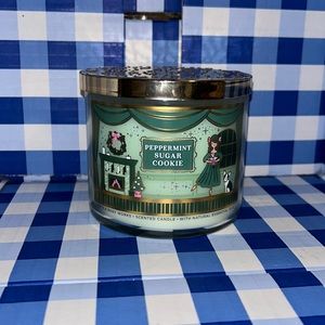 Peppermint sugar cookie bbw candle